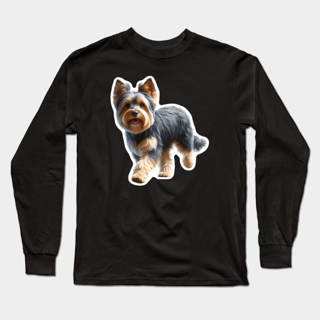 Australian Terrier Long Sleeve T-Shirt by millersye